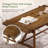 47.24" Solid Wood Rectangular Coffee Table