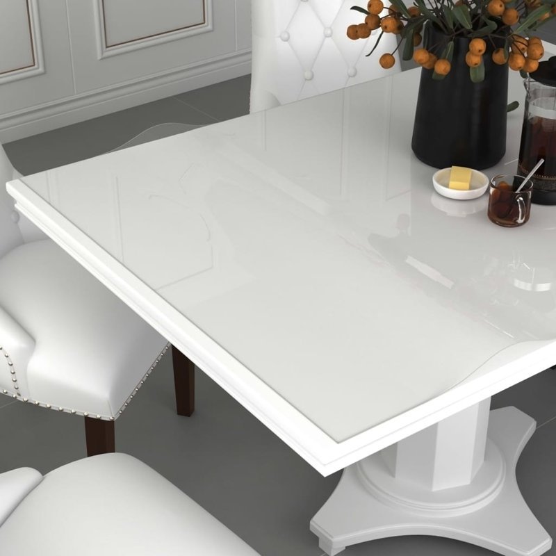 Verndale  Table Protector 2 mm PVC, Transparent, 90cm W x 160cm L