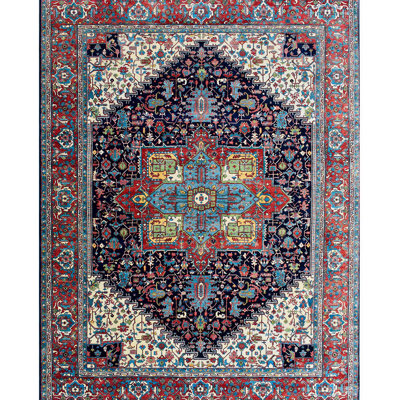 Wool Oriental Area Rug