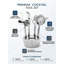 Ensemble d'outils de bar en acier inoxydable Houdini, 6 pièces