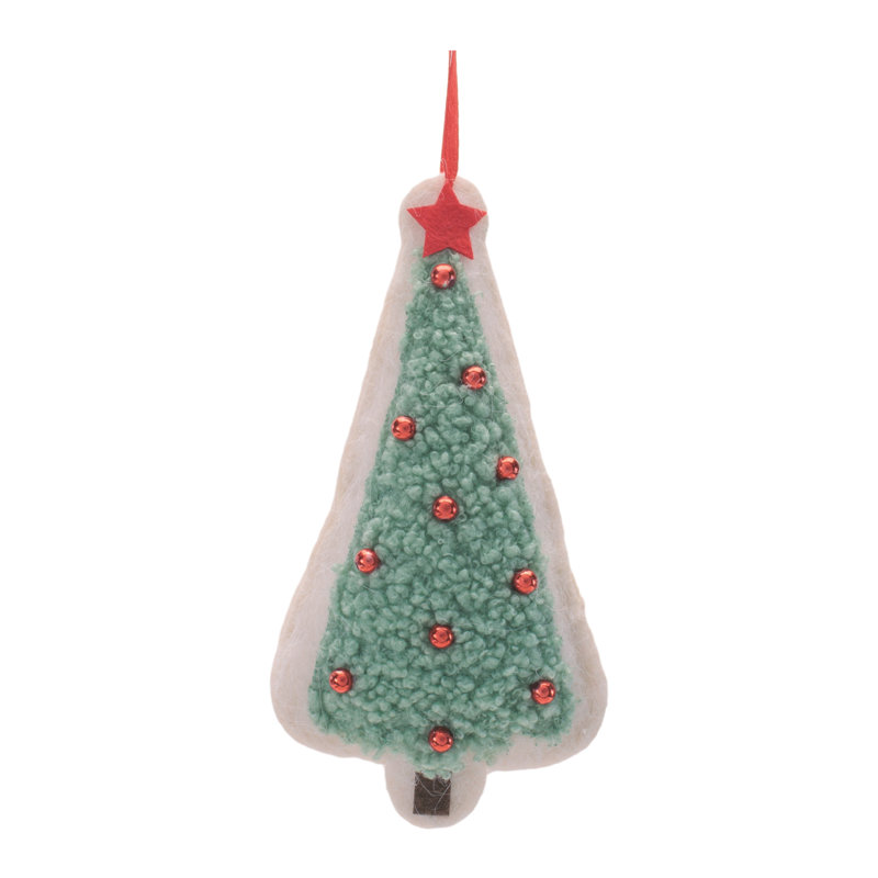 Ornements en polyester pour arbre (ensemble de 12)