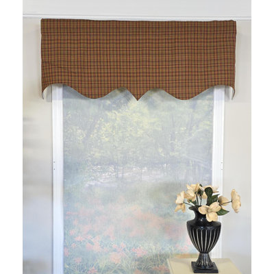  Barn Plaid Regal Valance