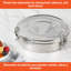 Imusa 1.5 Qt Stainless Steel Flan Mould