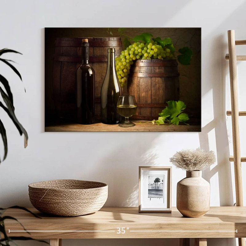 Yarlin Thanksgiving Pumpkins And Candles, 30" H x 45" W