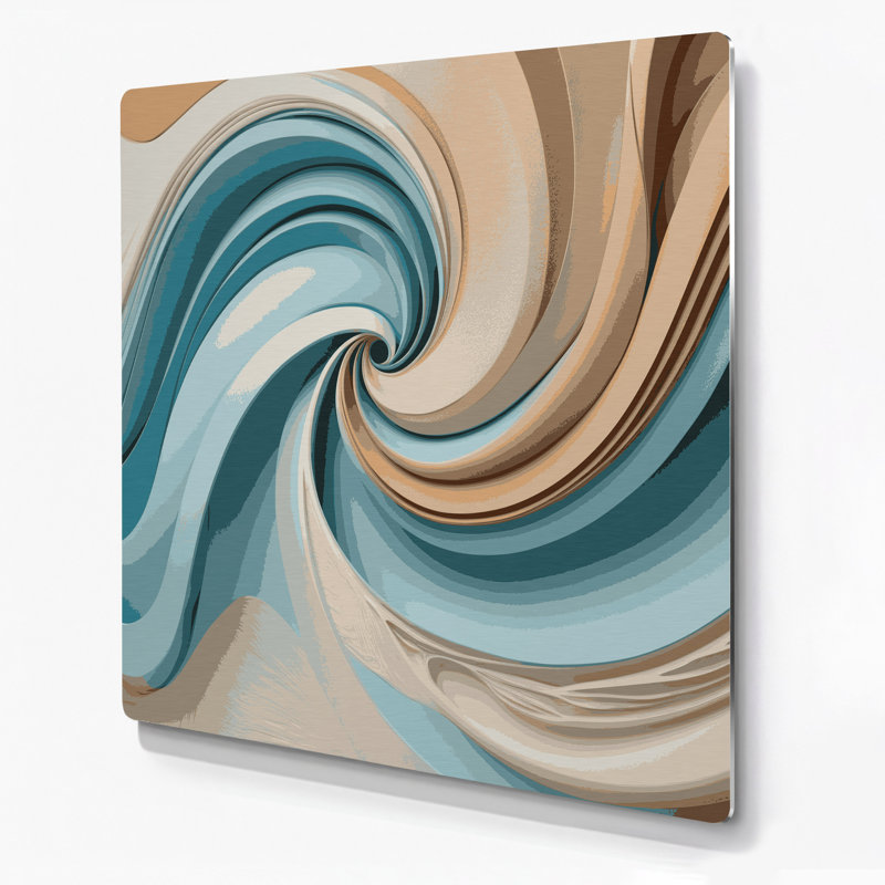 Art mural gris Biomorphic Abstraction 40, H 16 po x l 16 po