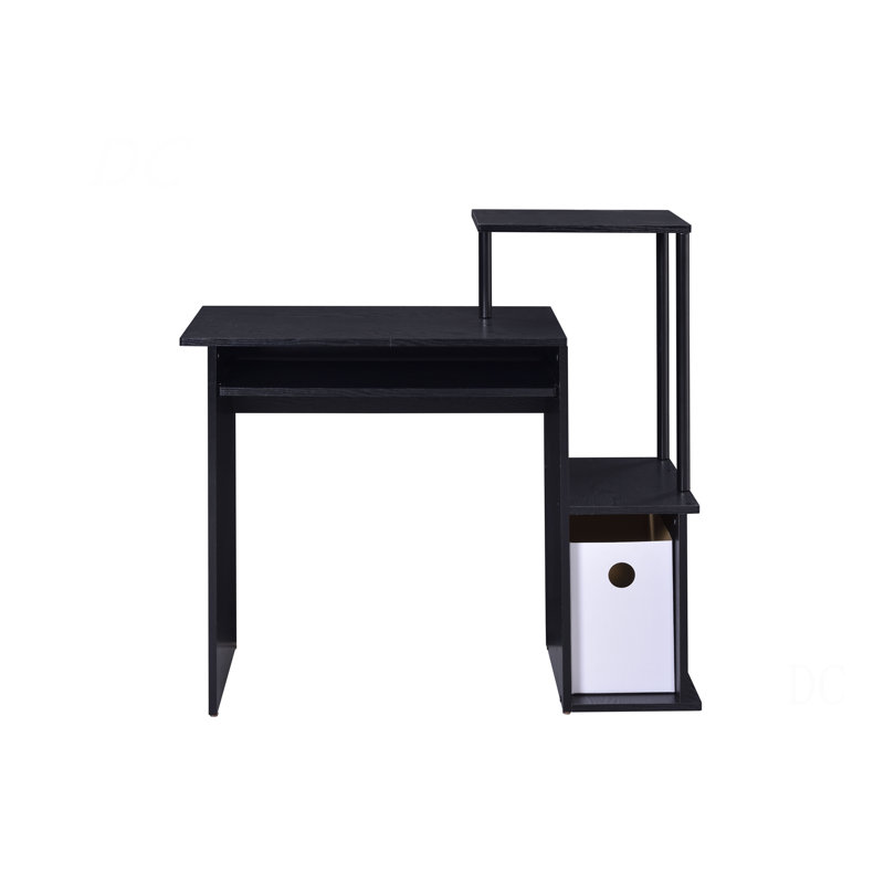 Bureau d'ordinateur Lyphre, Noir
