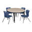 Ensemble de table de salle à manger et de chaises 12 po Kee-93832789-93832802-73411889