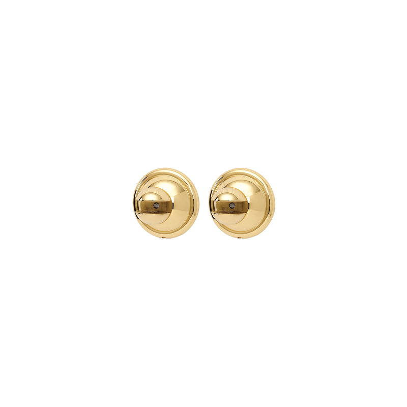 Yale Shelf Brackets Only, Polished Brass