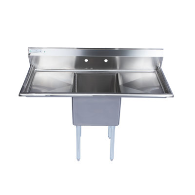 72" L x 29.75" W Free Standing Bar Sink
