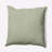 Ticking Print Square Faux Linen with Zipper Throw Pillow-32624799-32624796