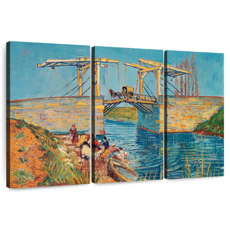 Lilie Bridge Of Arles, 32" H x 50" W