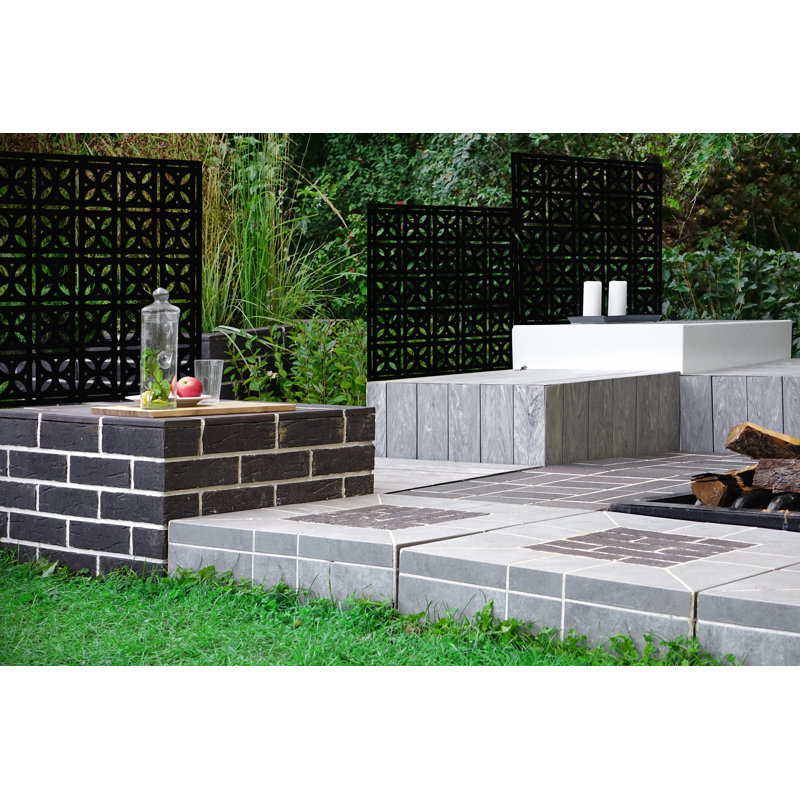 Modernist Decorative Privacy Panel