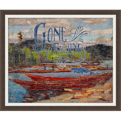 Gone Fishing Print