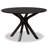 Elaine 6-Pc Dining Set in Modern and Contemporary in Dark Brown, 37.4'' H X 17.9'' W X 19.9'' D-358507351-358507337-313400286