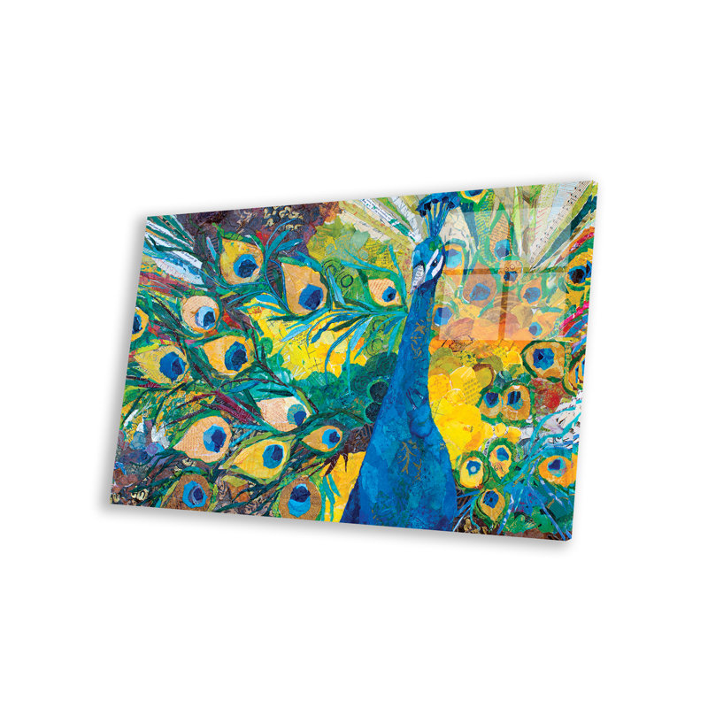Percy Peacock I - peinture sans cadre