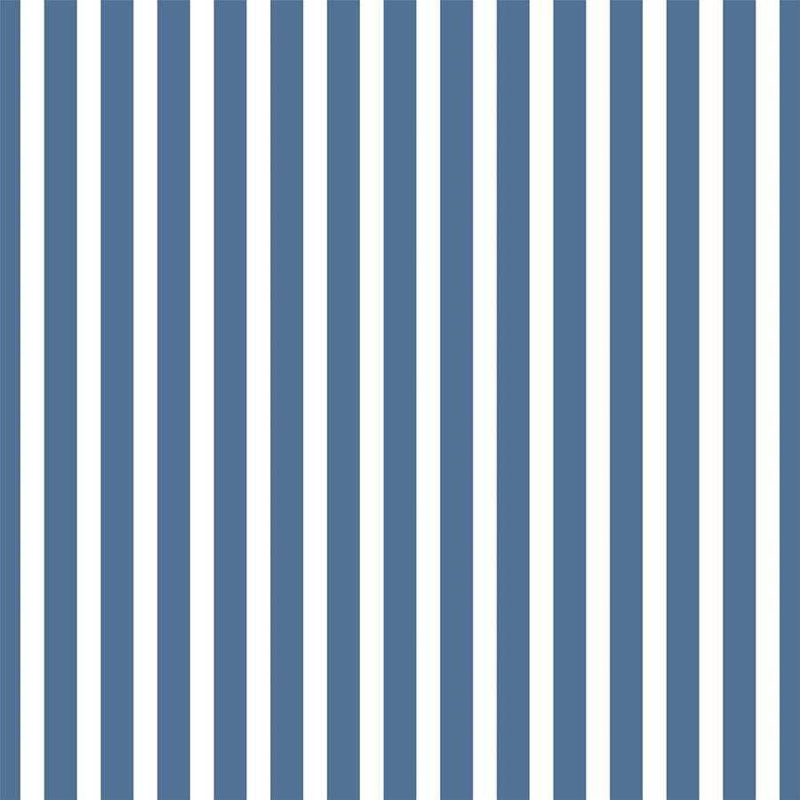 Rouleau de papier peint adhésif Daylann, Bleu / blanc, L 126 po x l 24 po