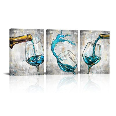 3 Piece Wrapped Canvas Print