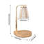 Wood USB Table Lamp