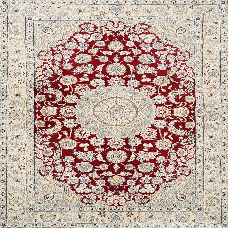 Oriental Indoor Rug, Round 4'