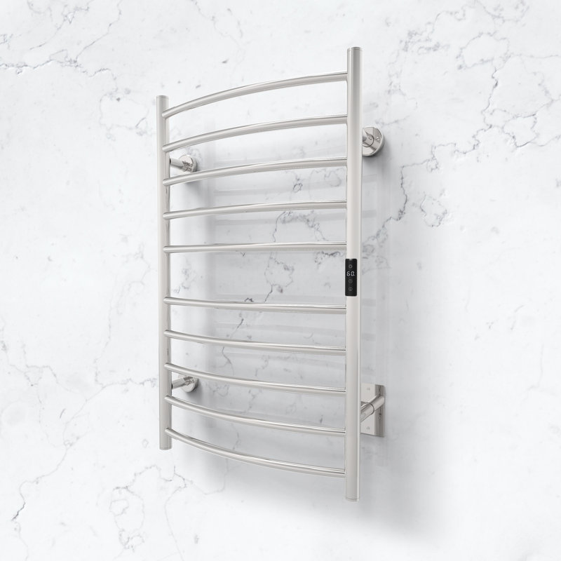Chauffe-serviettes électrique Wave, Chrome
