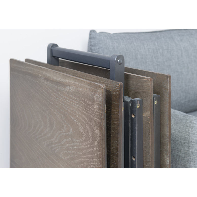 Ensemble de tables pliantes Ifrane, Gris