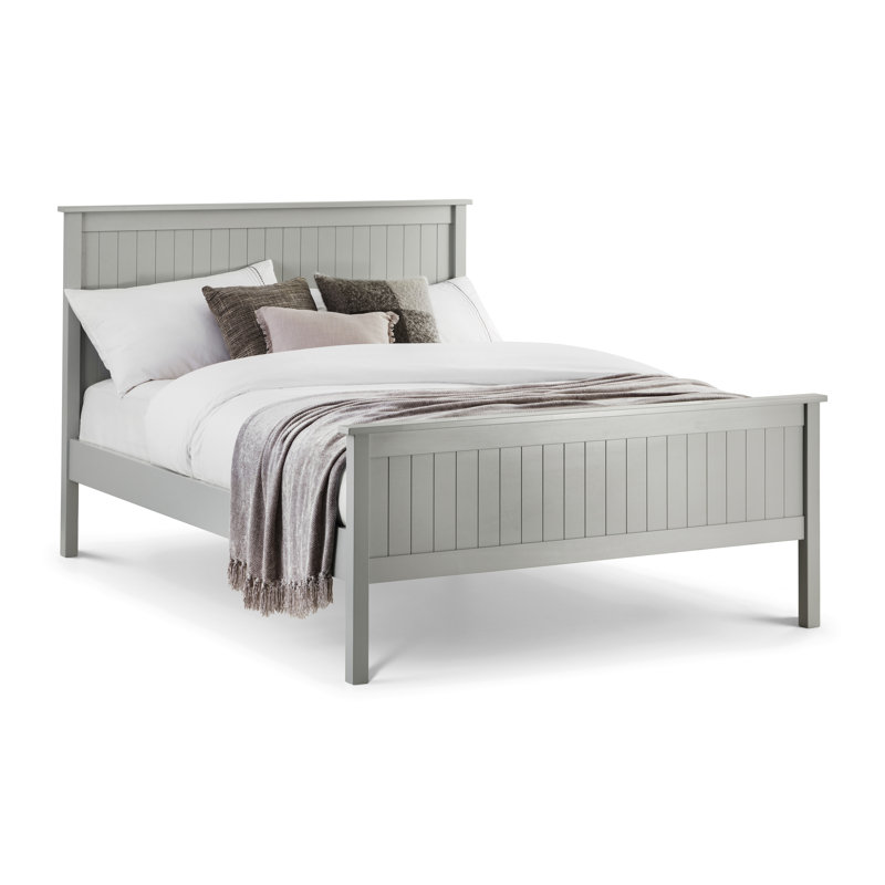 Jarin Bed, Double (4'6), Dove Grey, No Mattress