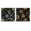 Reuland - Ensemble de 2 reproductions d'art sur toile à motif floral abstrait-102575158-102575159