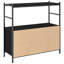 Bookshelf Engineered Wood, Metal Medium Bookshelves-1963394729
