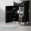Ensemble de meuble-lavabo simple autoportant 18 po avec lavabo épais en céramique Euro, robinet-474963437