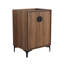 Meuble-lavabo moderne de 24 po avec 2 portes à fermeture douce, beaucoup de rangement, facile à entretenir et à installer