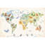 Papier peint carte du monde avec papier peint texturé pour enfants-1799097075-1799097077