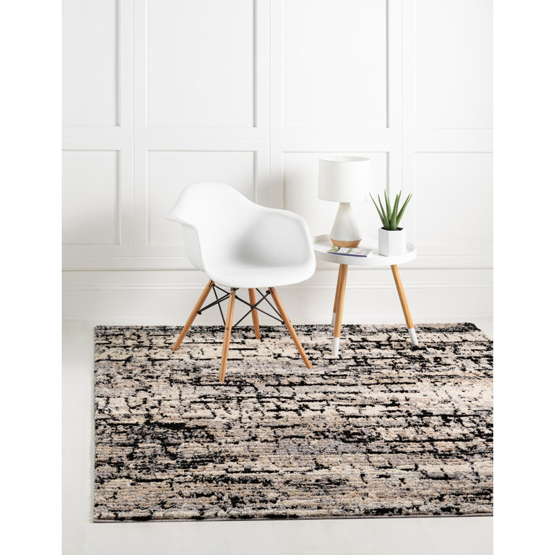 Tucson Abstract Indoor Rug, Square 4'