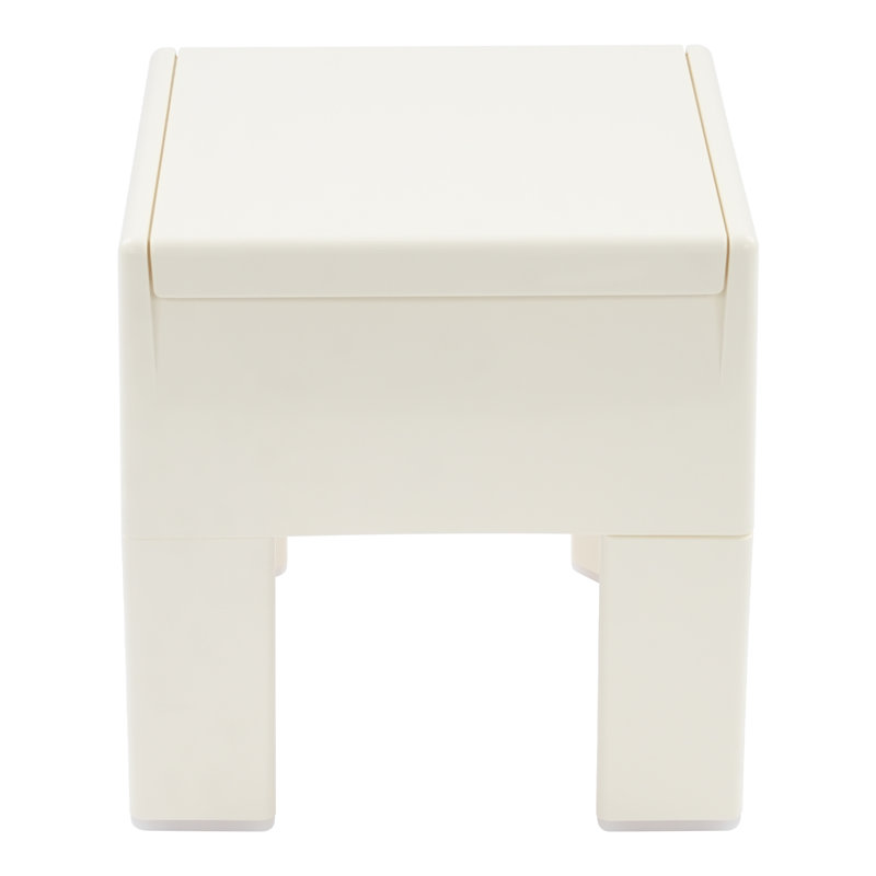 Petite table de bout multifonctionnelle pour table de bout et petit espace, Blanc