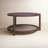 Avalon Walnut And Cane Side Table