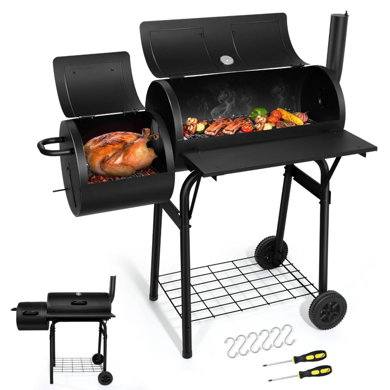 Wilmall 36.5'' W Charcoal Grill