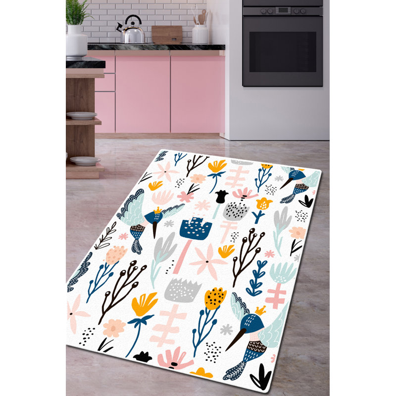 Antibacterial Hall Carpet, 100% Polyester, 31.5 x 59.1 inches | 10 mm Pile Height, 700 g/m² | Non-Slip Underside, Machine Washable, Easy Care | Perfect for Entryways & Living Spaces, Stylish & Functional Design