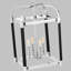 Lustre rectangulaire à 4 lumières Hadley-92320430