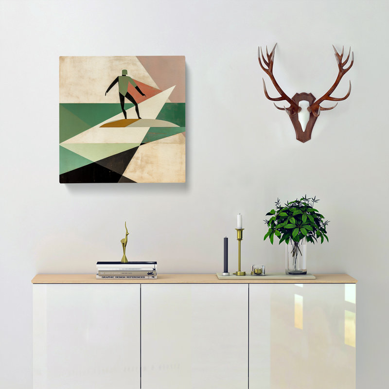 Modern Wall Art - Wrapped Canvas, 50cm H x 50cm W