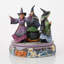 Jim Shore, Heartwood Creek, sorcières d'Halloween dansant autour d'un chaudron rotatif, figuine 7,01 pouces
