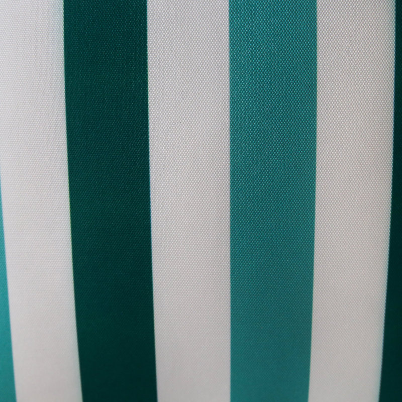 Striped Outdoor Throw Pillow, Green, 20" X 20"