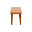Banc en bois tissé brun Markus-522219845