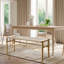 Banc en bois massif Keliann