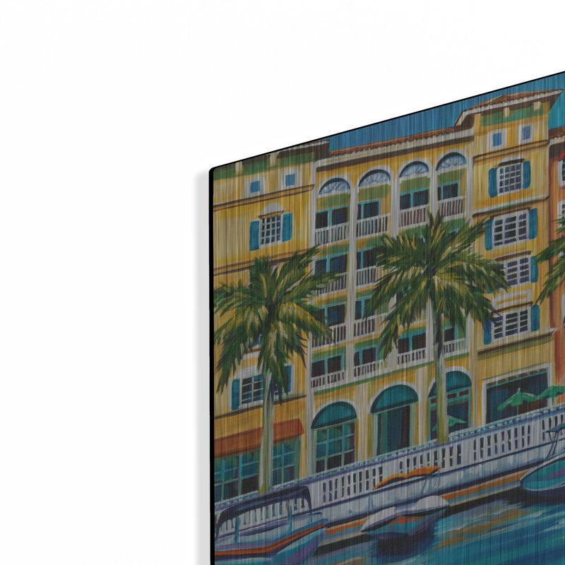 «Tropical Rendezvous I» par Carolee Vitaletti, H 12 po x l 16 po