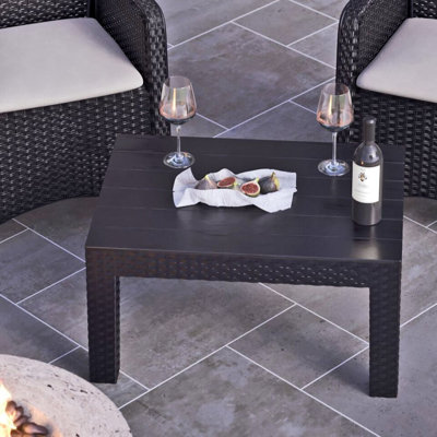 Qiang Rectangular Outdoor Coffee Table - 72 cm W 52 cm D
