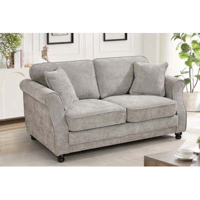 Baldemar 2 Seater Chenille Sofa