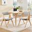 Chaise rembourrée empilable rembourrée et rembourrée-115937641
