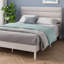 Bellay Upholstered Bed Frame with Channel Tufted Headboard-1295211587-1295211588