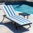 2PCS Set Outdoor Lounge Chair Cushion-1927266680-1927266683
