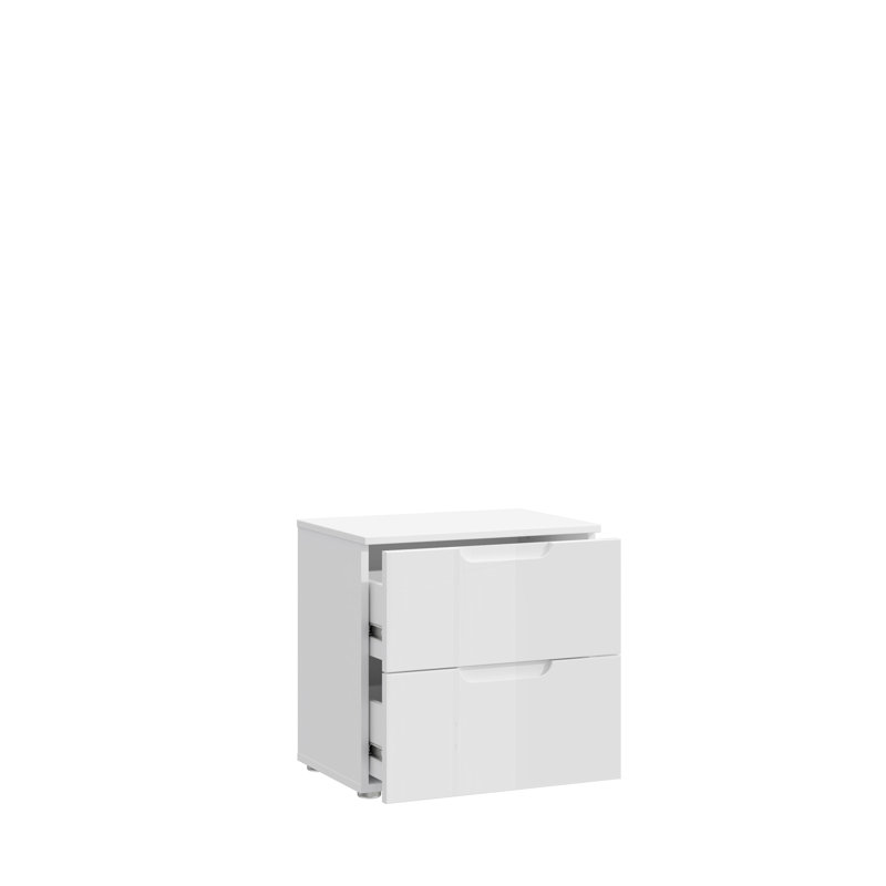 Raiana 50.4cm W Manufactured Wood Bedside Table