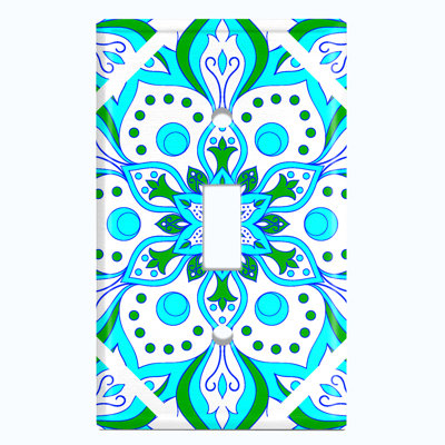 Plaque murale d'interrupteur à bascule 1-Gang